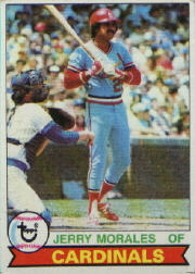 1979 Topps Baseball Cards      452     Jerry Morales